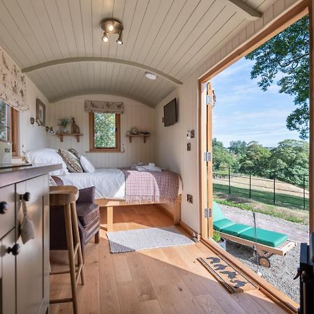 Villa Padarn'S Hut à Llanbadarn Fynydd Extérieur photo
